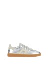 Sneakers Hogan Cool Pelle Metallizzata Argento