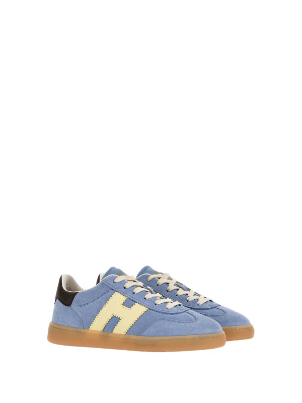 Sneaker Hogan Cool Donna Pelle Scamosciata Beige