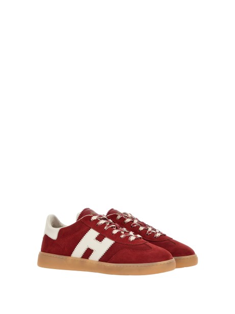Hogan Cool Sneakers Pelle Rossa 2