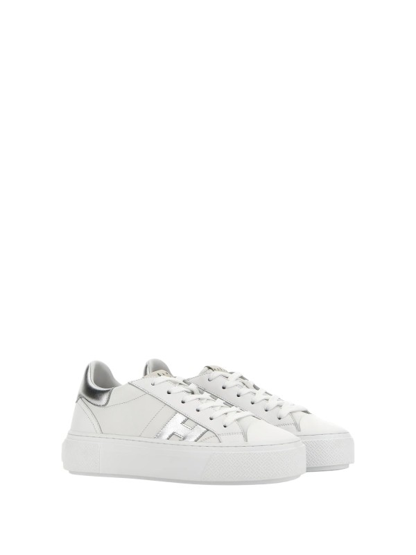 Crosswind sneakers white silver women