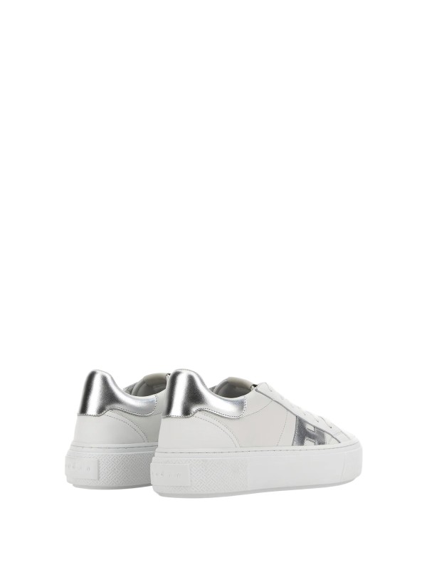 Crosswind sneakers white silver women