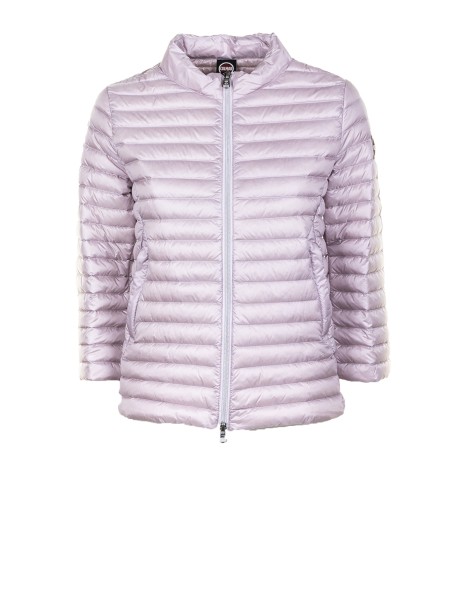 Lavender Quilted Cape Jacket with Zip