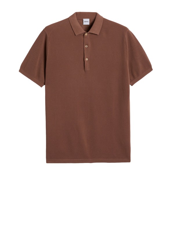 Men's Tobacco Polo Shirt