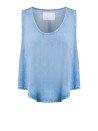 Top Donna Blu Elegante e Versatile