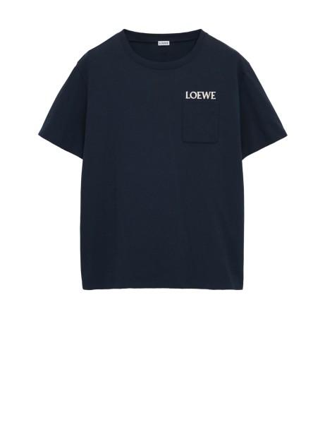 T-shirt in cotone a vestibilità rilassata - LOEWE