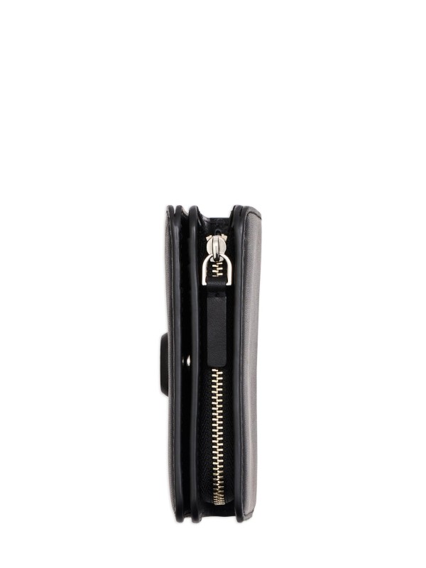 Mini Compact Wallet Nero