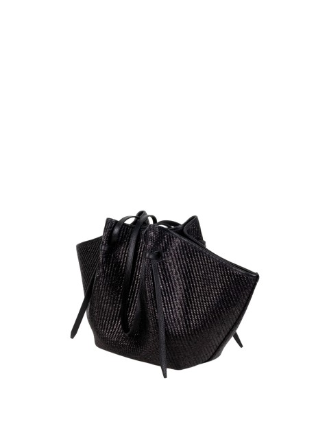 Yuzefi Large Raffia Mochi Shoulder Bag