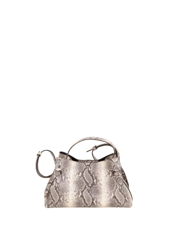 Yuzefi Mochi Embossed Snake Leather Tote