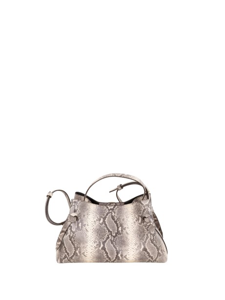 Yuzefi Mochi Embossed Snake Leather Tote