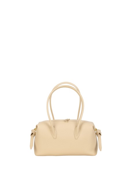 Brioche Duffle - Angora Pebble Grained Leather