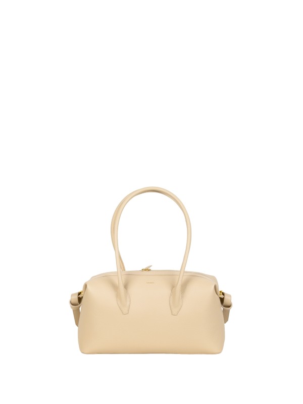 Brioche Duffle Angora in pelle