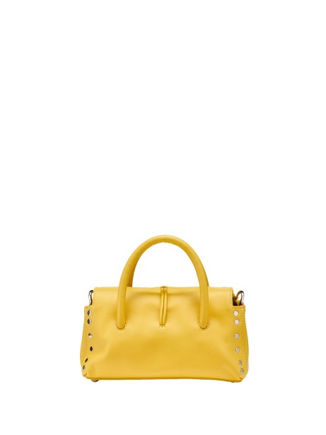 Borsa Dotta Baby Centauro Yellow Leather Handbag