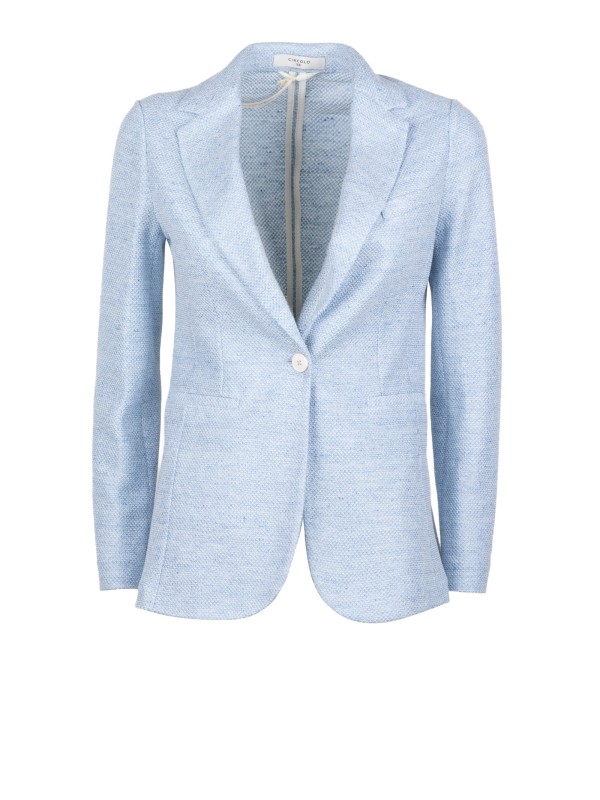 Circolo 1901 Blazer in Lino e Cotone