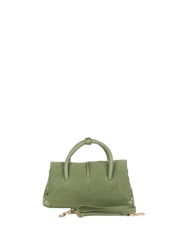 Zanellato Dotta® Small Tote Bag in Hammered Leather