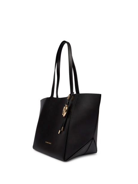 Borsa a Mano in Pelle Nera Michael Kors