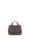 Zanellato Postina® Baby Brown Gianduiotto Leather Bag