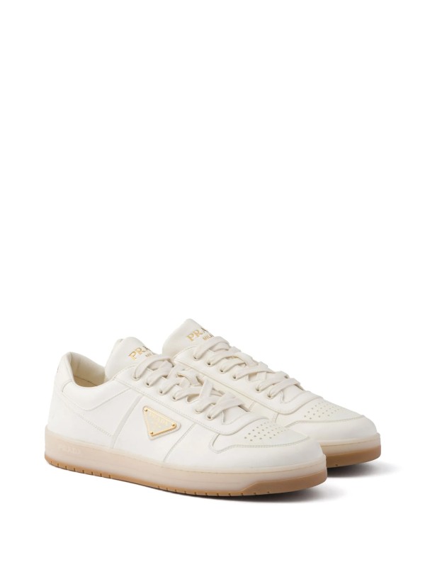 Prada Downtown Leather Sneakers