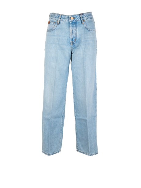 Jacob Cohën Women's Blue 5-Pocket Jeans