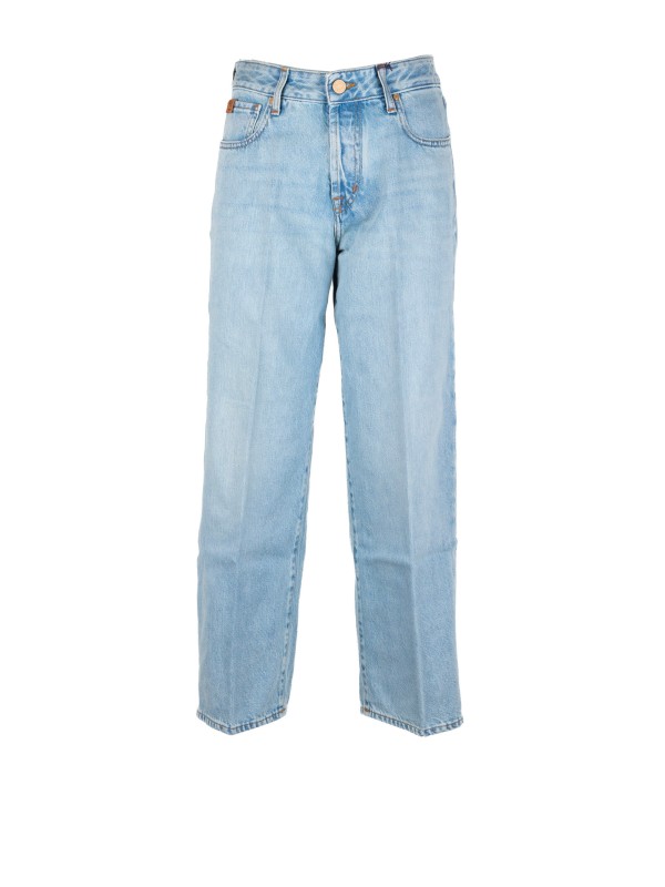 Jacob Cohën Women's Blue 5-Pocket Jeans