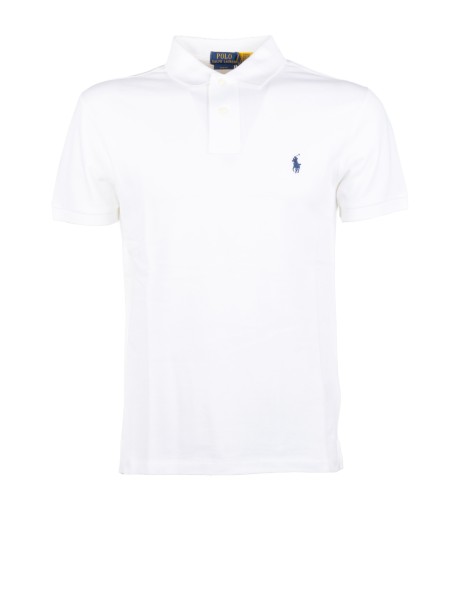 Polo Ralph Lauren BASIC - Polo bianca in cotone