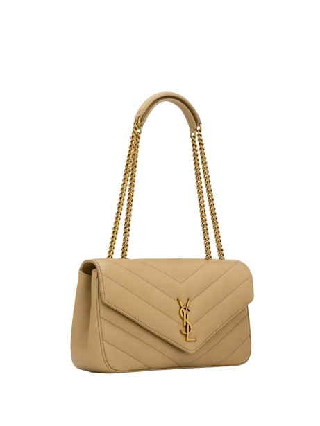 Borsa a spalla Loulou Large in pelle di agnello trapuntata