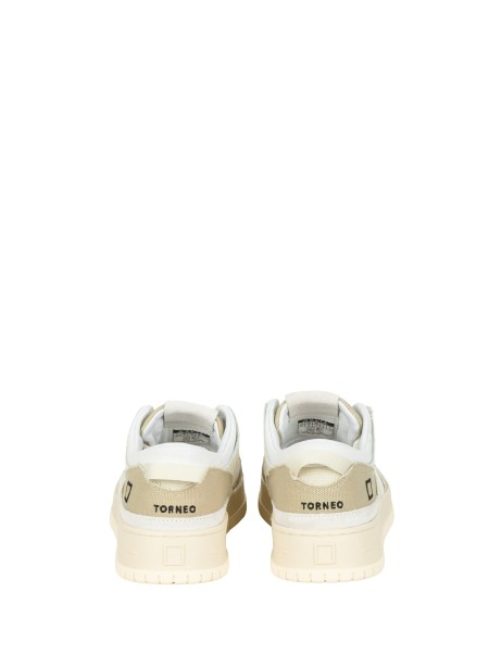 D.A.T.E. Torneo Low-Top Sneakers in White