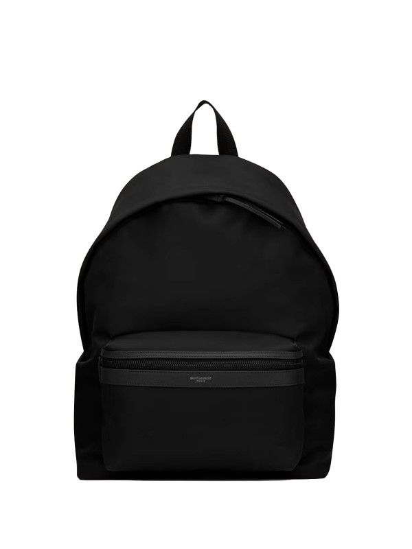 Zaino City in ECONYL® e pelle morbida | Saint Laurent