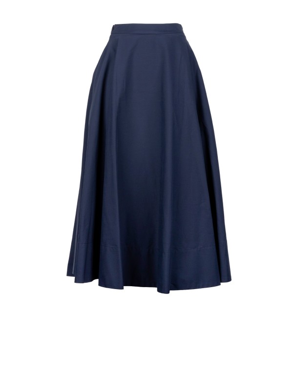 Gonna Midi Ampia CRUNA Blu - Eleganza e Comfort