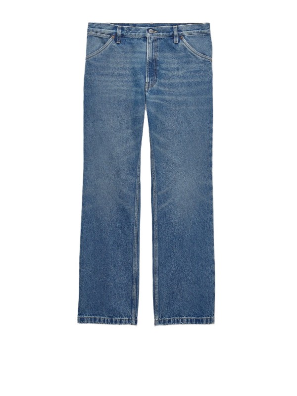 Jeans Prada con effetto schiarito - Denim blu