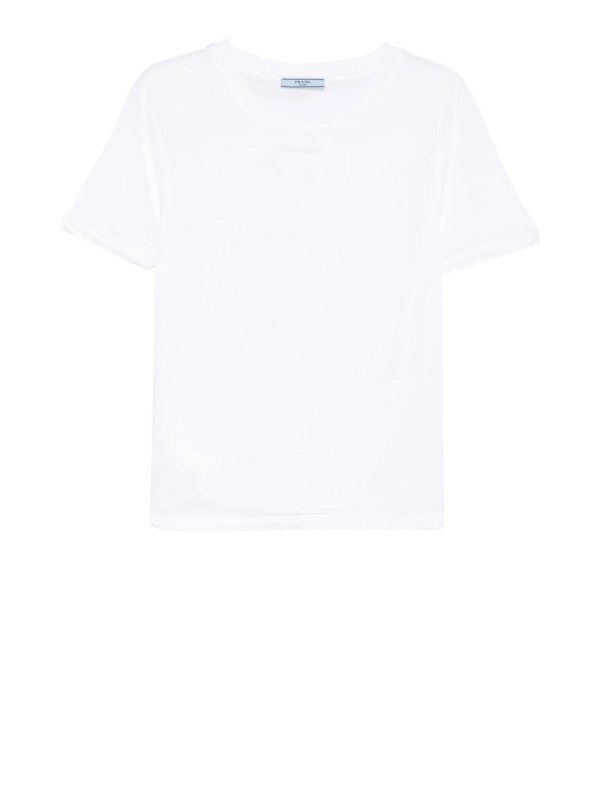 T-shirt Prada con stampa esclusiva