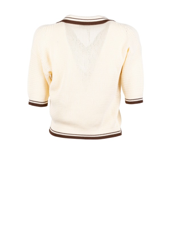 Marella MLSLEMBI White Cotton Polo