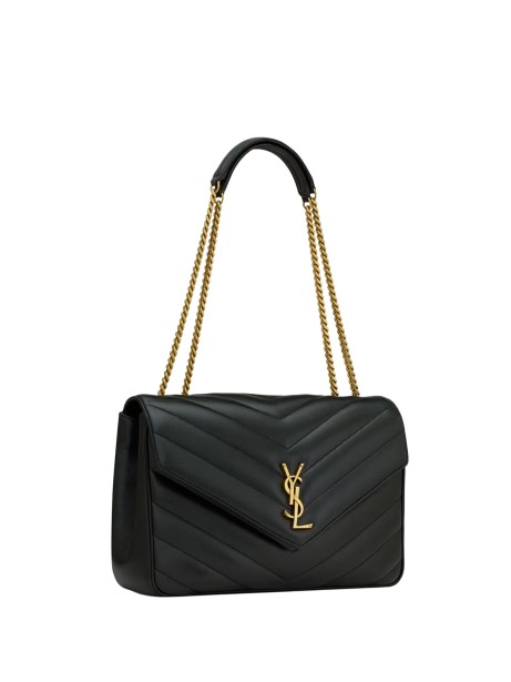 Borsa a spalla Loulou Medium in pelle di agnello trapuntata 2