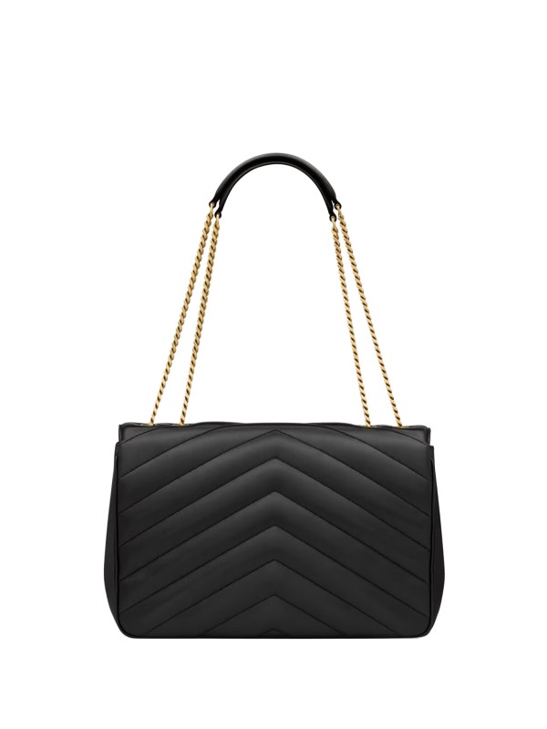 Borsa a spalla Loulou Medium in pelle di agnello trapuntata