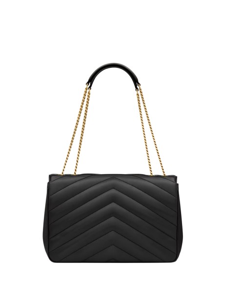 Saint Laurent Loulou Medium Quilted Lambskin Shoulder Bag