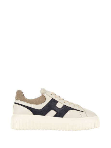 Hogan H-Stripes Leather Sneakers