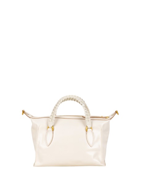 Borsa Bowling Roxy Gianni Chiarini in Pelle Cerata Effetto Stropicciato