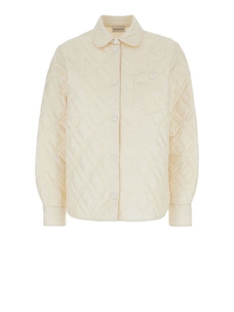 Moncler Light Beige Logo Cotton Jersey T-Shirt