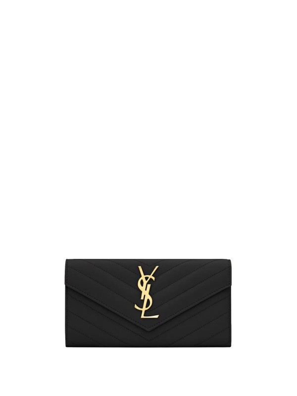 Portafogli CASSANDRE in pelle goffrata | Saint Laurent