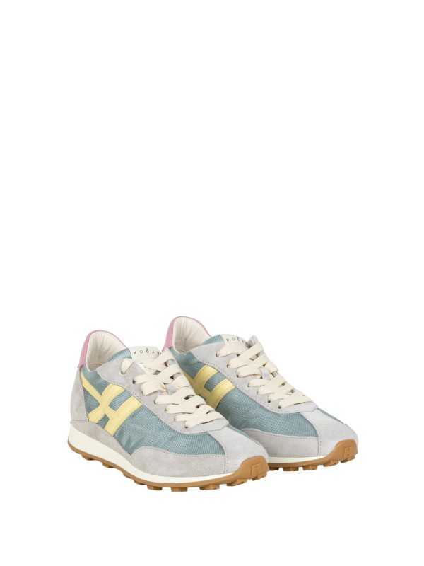 Sneakers Athletic Azzurro Giallo Grigio - Comfort e Stile