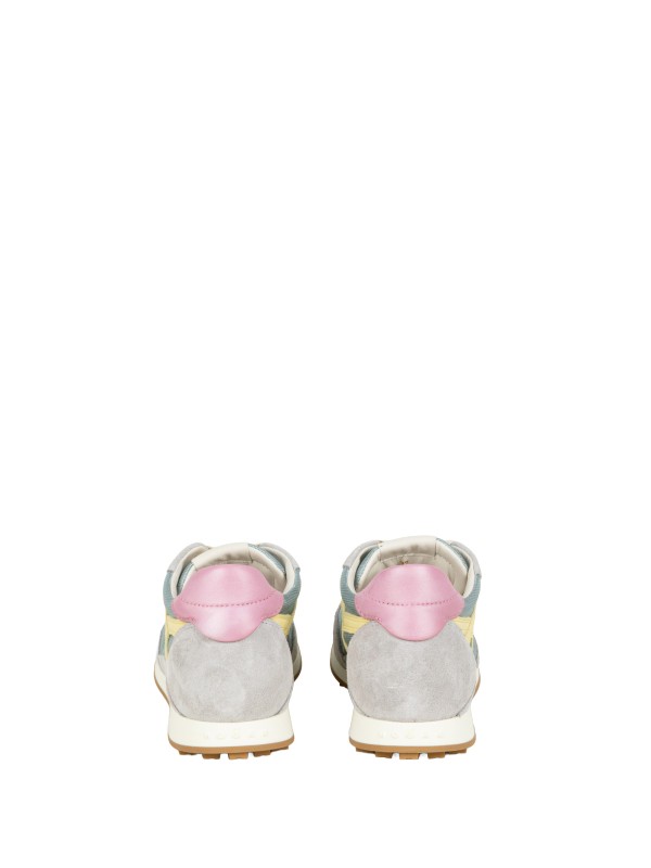 Sneakers Athletic Azzurro Giallo Grigio - Comfort e Stile