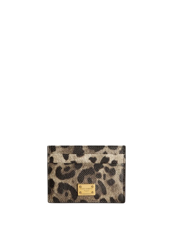 Dolce & Gabbana Dauphine Card Holder with Plate