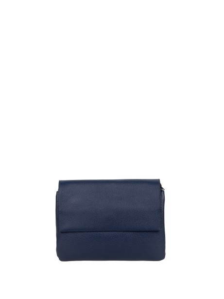 Gianni Chiarini Three-Color Leather Handbag Navy Blue