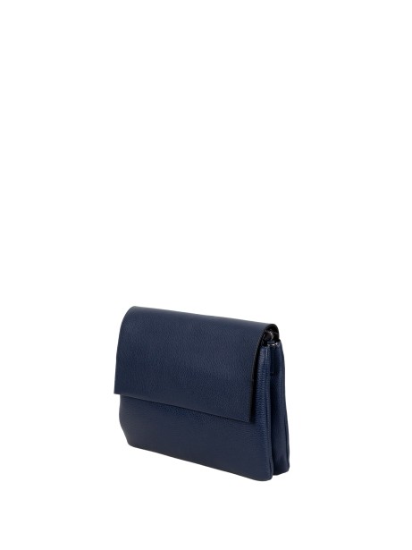 Gianni Chiarini Three-Color Leather Handbag Navy Blue 2