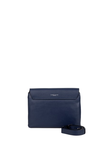 Borsa a Mano in Pelle Three Blu Navy Gianni Chiarini