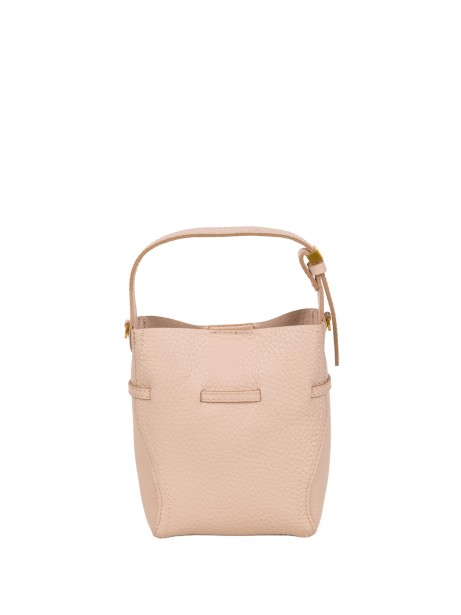 Gianni Chiarini Sienna Beige Leather Bucket Bag