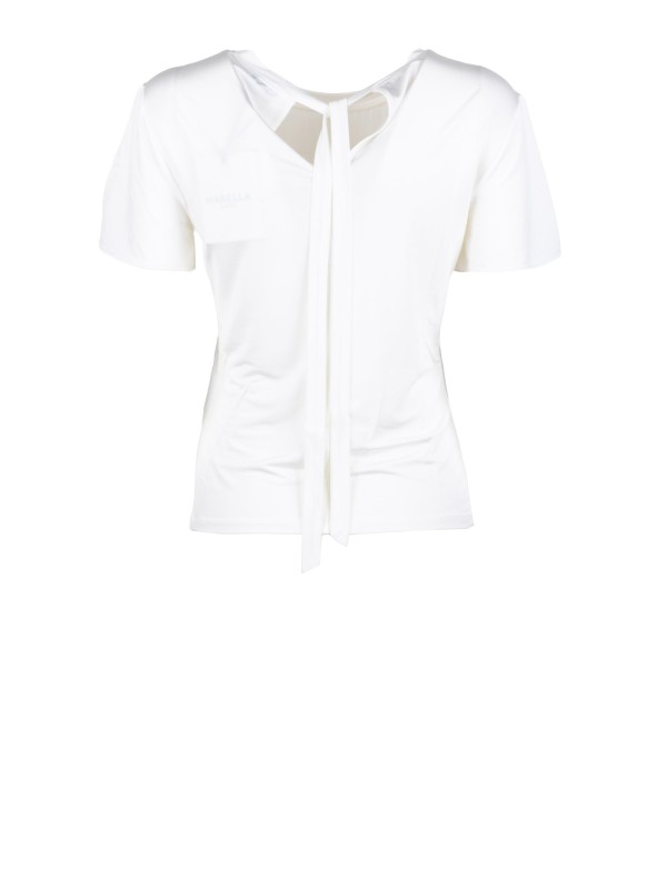 T-shirt Marella Beige in Poliestere