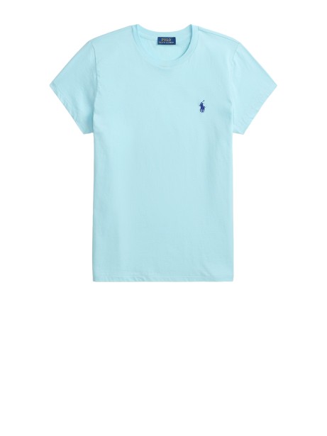 Polo Ralph Lauren Acadia Blue Short-Sleeve Crewneck Sweater