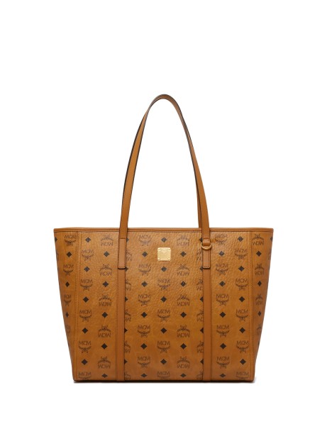 MCM Toni Handbag in Cognac