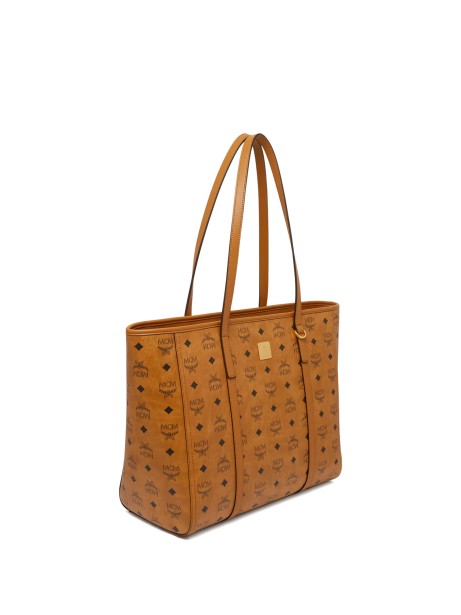 MCM Toni Handbag in Cognac
