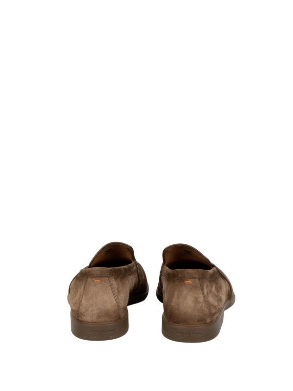 Santoni Women's Brown Leather Sandals